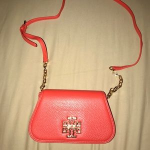Tory Burch “Britten” mini crossbody bag